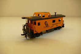 Spur H0: US Caboose #724 Chesapeake & Ohio