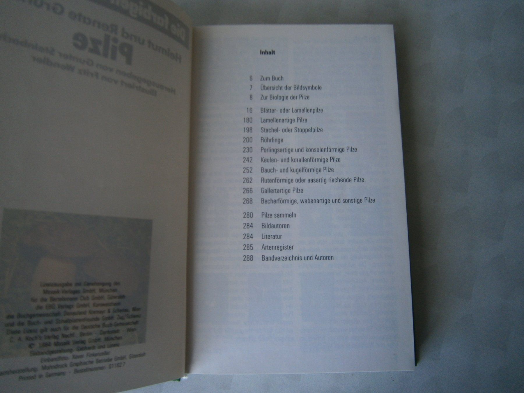 Bücher: Pilzbuch – Gebraucht aus Schwarzenburg von lore09 1