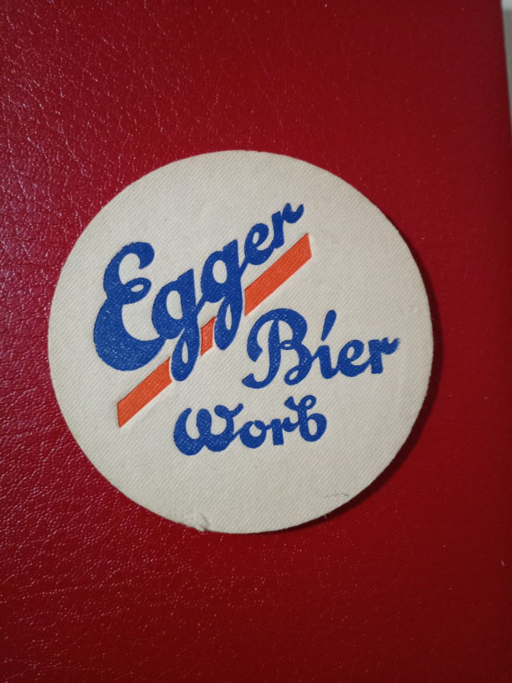 Egger Bier Dessous de verre: alter Bierdeckel Egger Bier Worb – D'occasion à Küttigen par Melisch1000