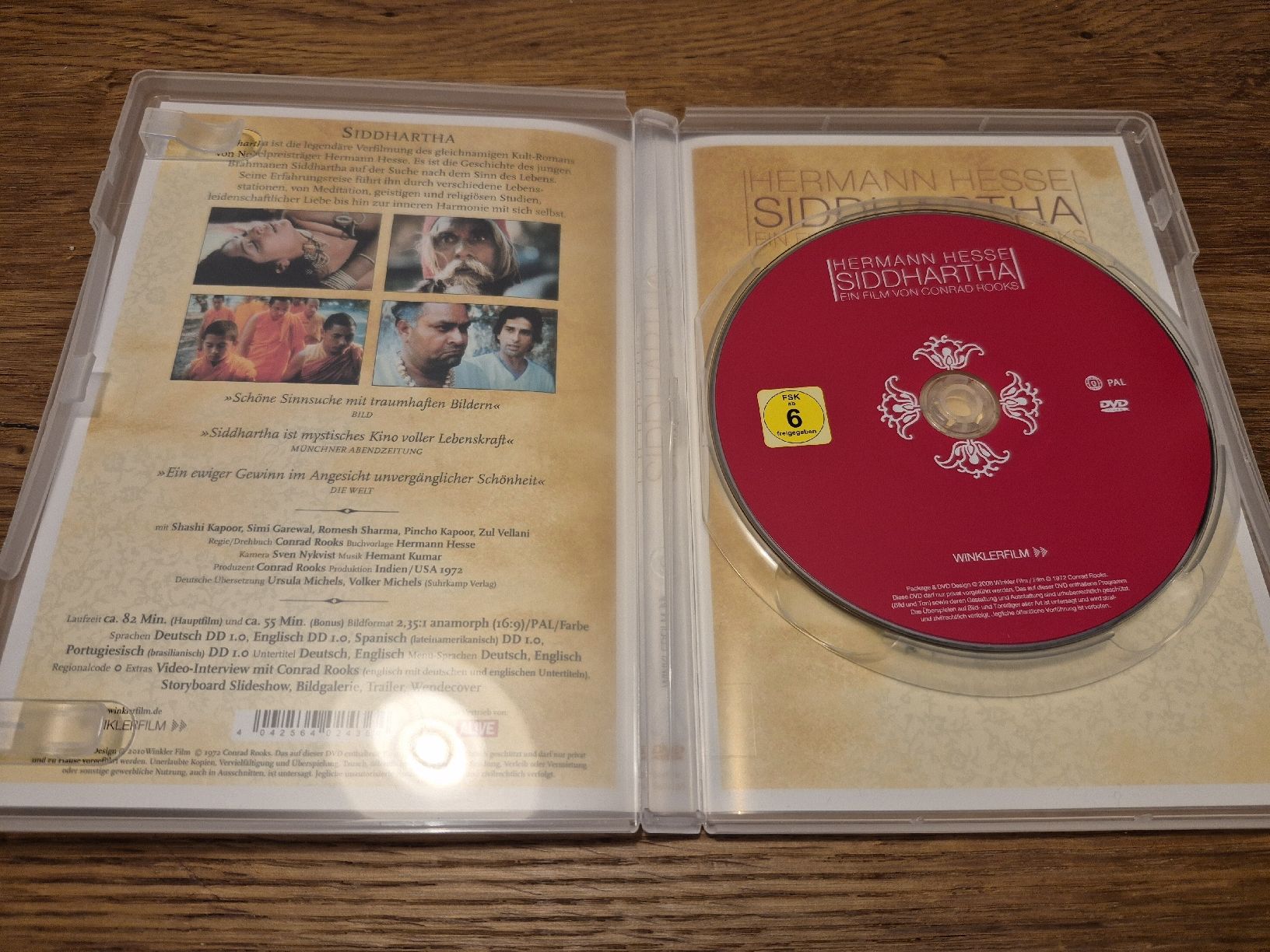 Tutti i DVDs: Hermann Hesse's "Siddhartha" auf DVD - Conrad Rooks – Usato da Oberembrach venduto da giu_7ksd 3