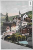 Fiesch - Dorfpartie - Litho