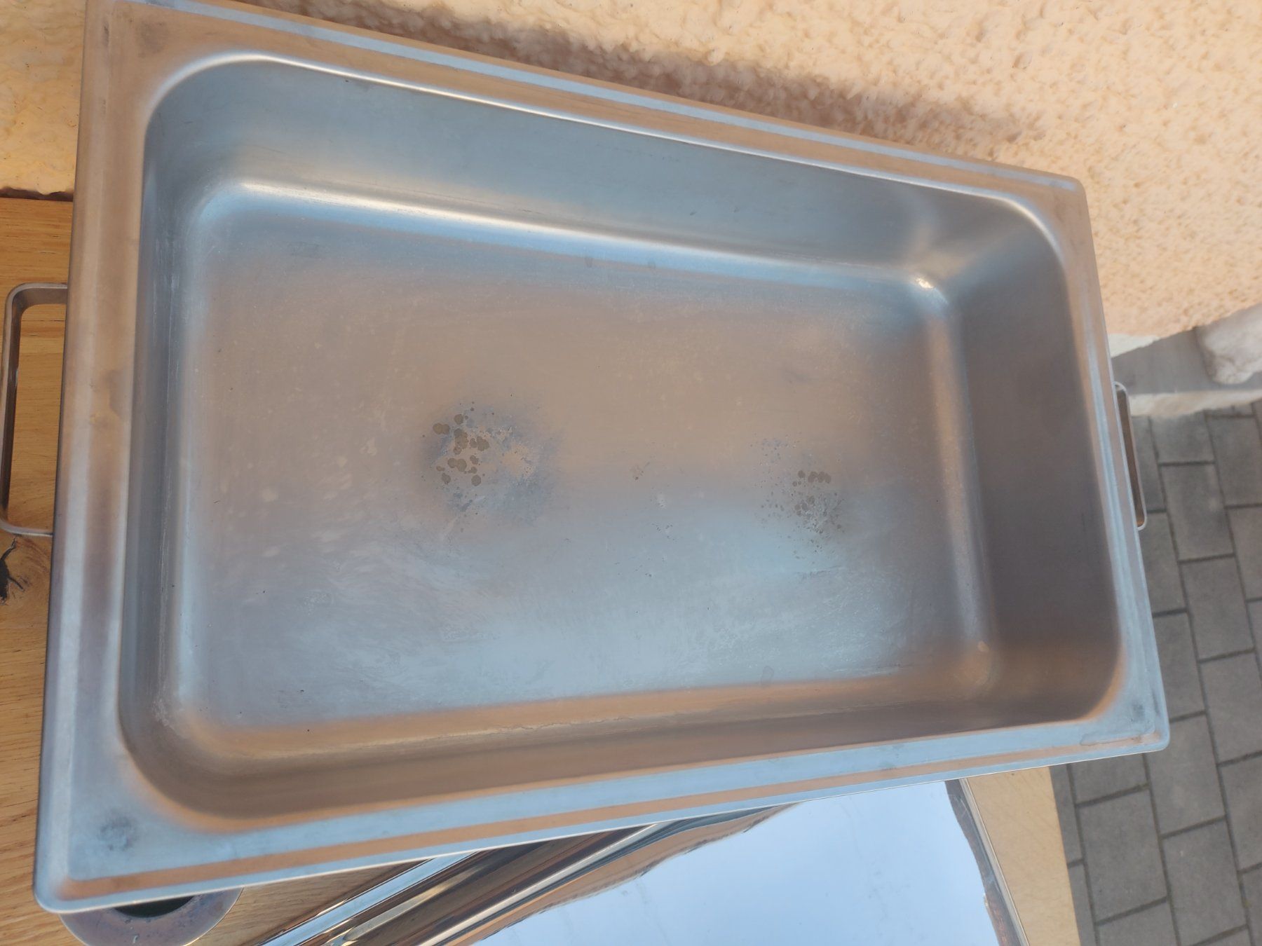 Elettrodomestici da cucina: Edelstahl Chafing Dish / Rechaud "Sprinter" – Usato da Rheinau venduto da profitronic.shop 6