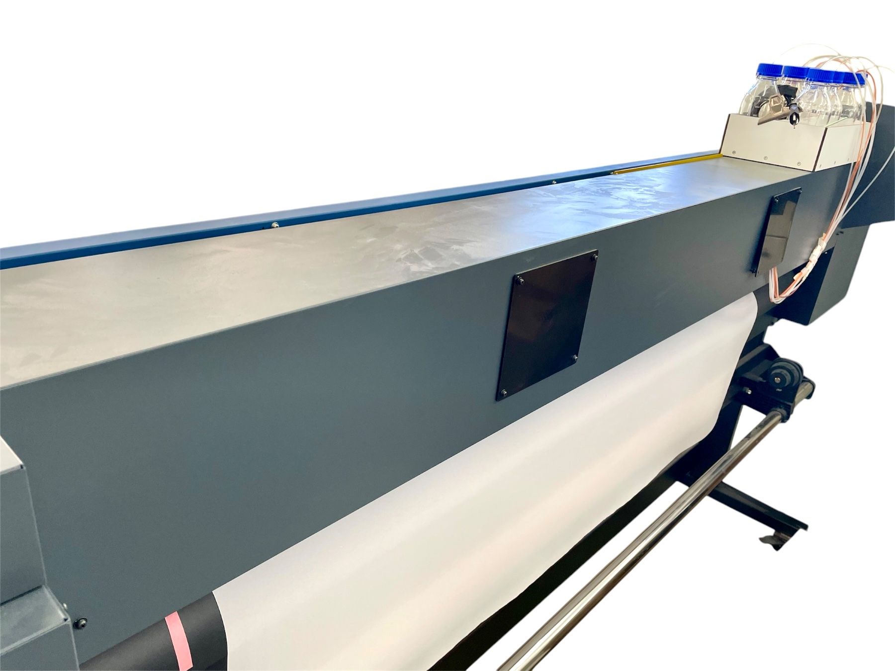 Mimaki Stampanti: Mimaki TS34-1800 Digital Transfer Textil Rollen Drucker – Usato da Niederdorf venduto da LeptonAG 1