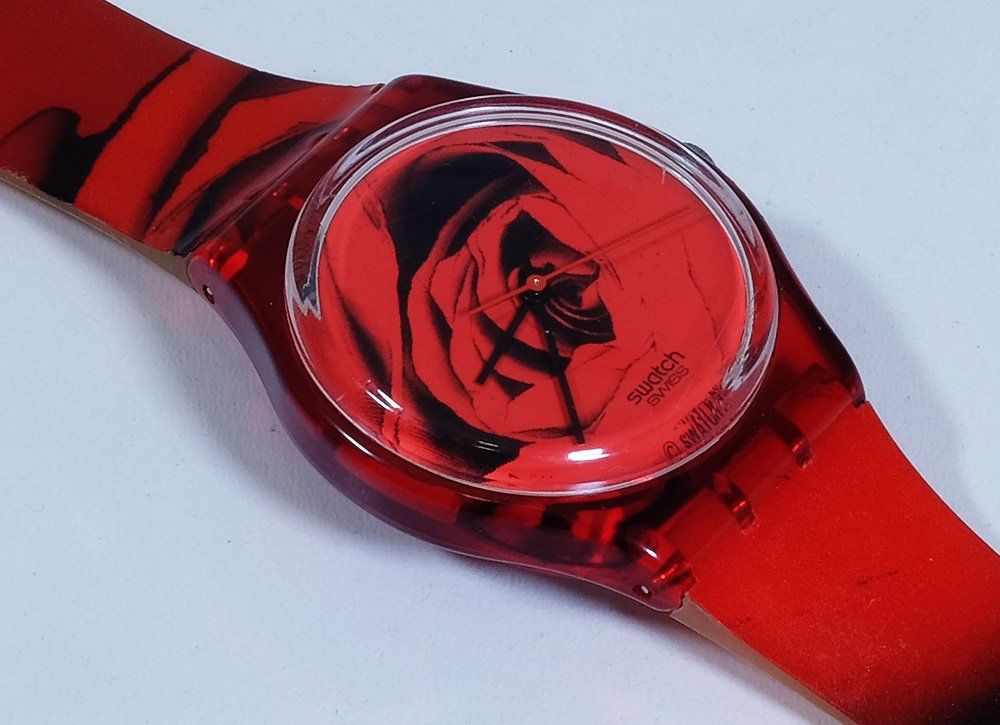 Swatch Orologi: Montre Swatch - The Rose – Usato da Morgins venduto da Laurentcorinne