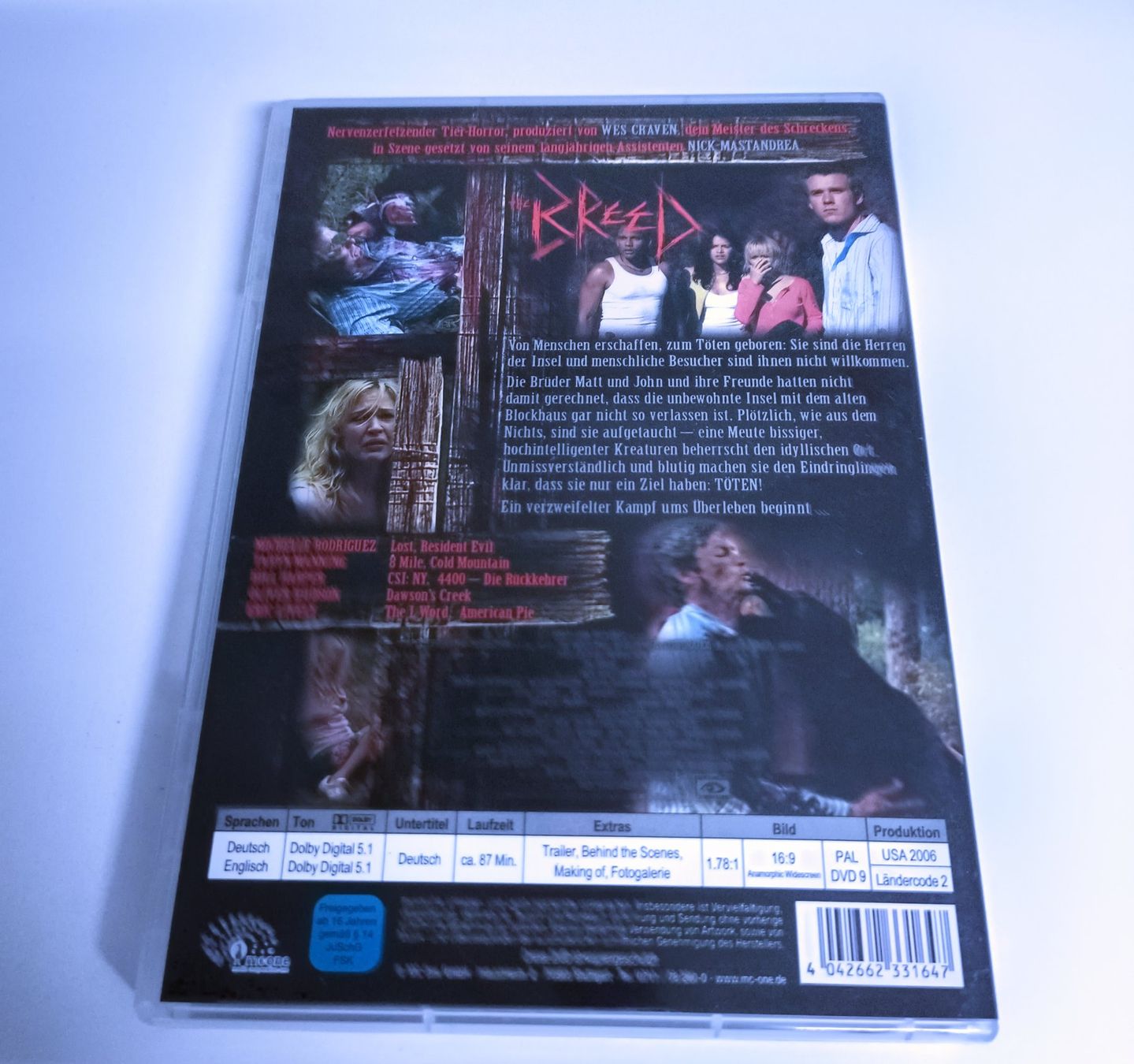 Tous les DVDs: The Breed – D'occasion à Köniz par Filmzone 1