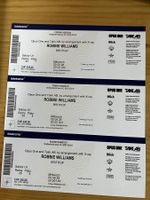 3 Robbie Williams Tickets Hallenstadion 09.09.26 Zürich