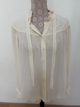 Seidenbluse von Closed Grösse L