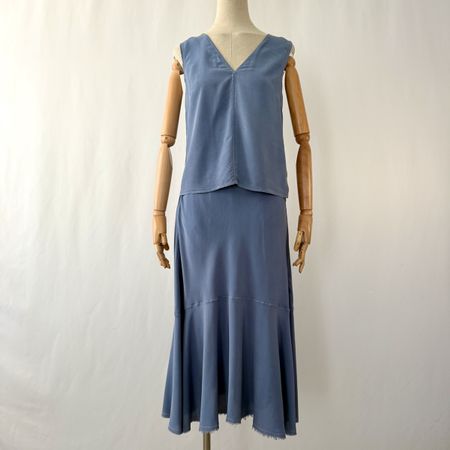 Raquel Allegra Silk Two-Piece Set
