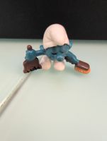 Figurine Schtroumpf vintage, avec accessoires