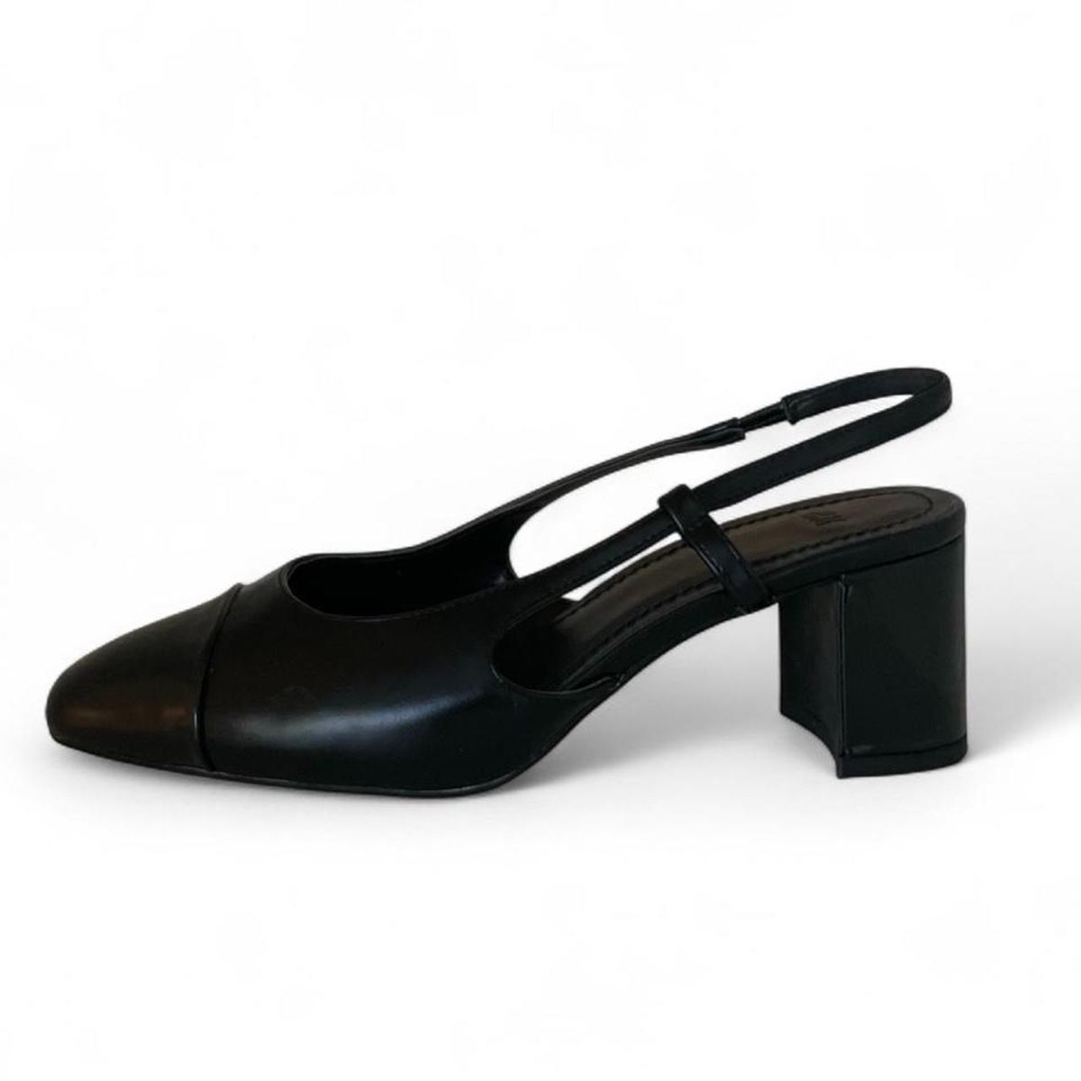 H&M Scarpe da donna: Schwarze Slingback Pumps mit Blockabsatz – Nuovo (secondo la descrizione) da Kriens venduto da avalu