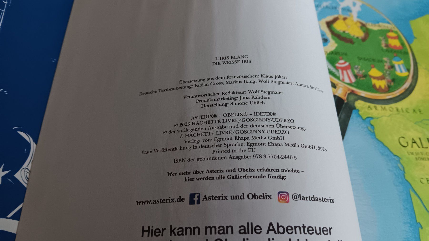 Fumetti: Asterix, Die Weisse Iris, Comic – Usato da Dietikon venduto da Rabia 2