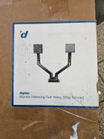 Digitec Monitor Halterung Dual Heavy 20kg Schwarz OVP