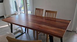 Esstisch Akazie 175/76/90 cm