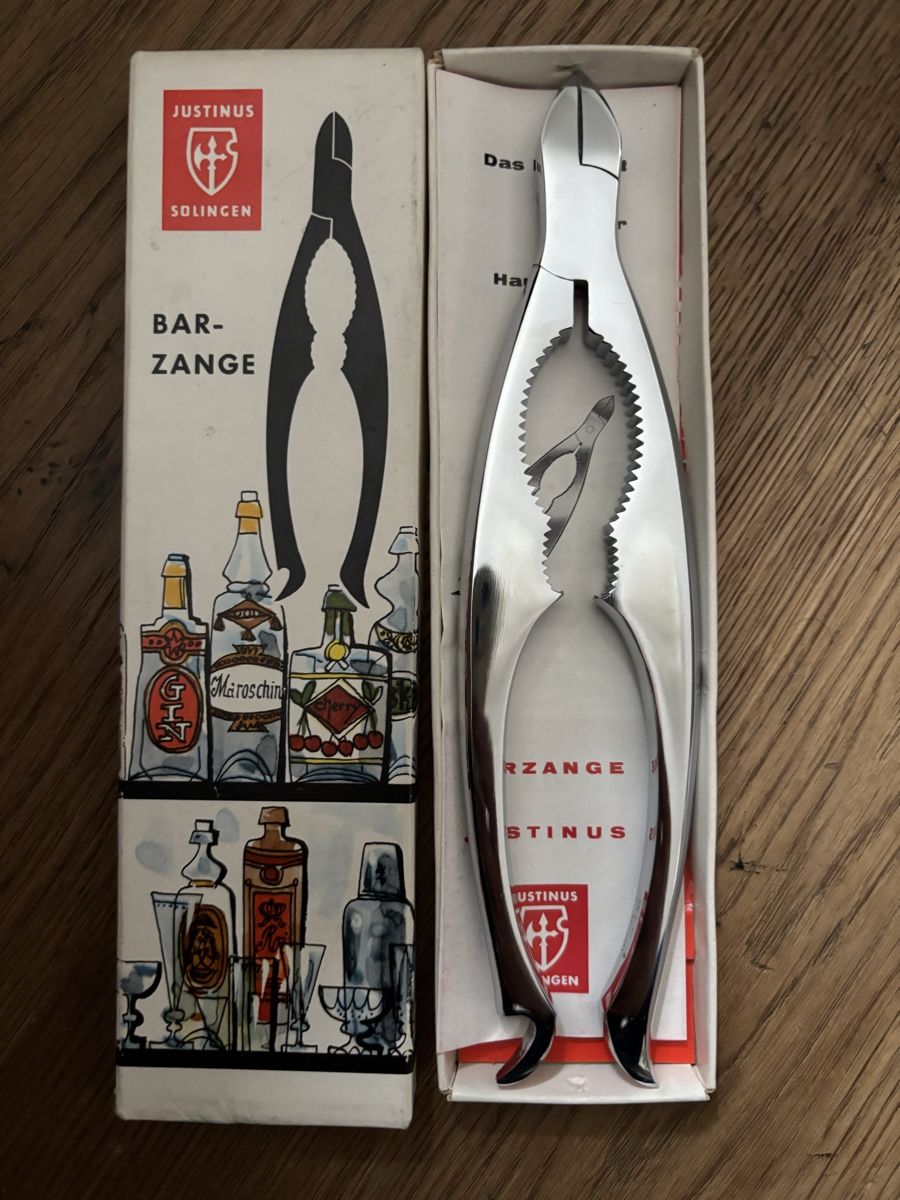 Solingen Tutti gli attrezzi: Justinus Solingen Barzange Multitool in Originalverpackung – Usato da Würenlos venduto da Ashley24