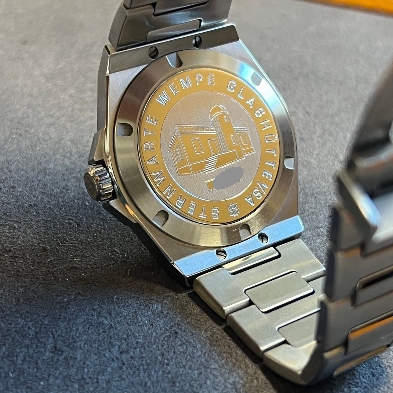Orologi: Wempe Iron Walker Automatic Chronometer Full Set WI100002 – Usato da Carouge GE venduto da Watchaser 4