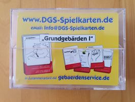 Spiel- und Übungskarten Grundgebärden (DGS)