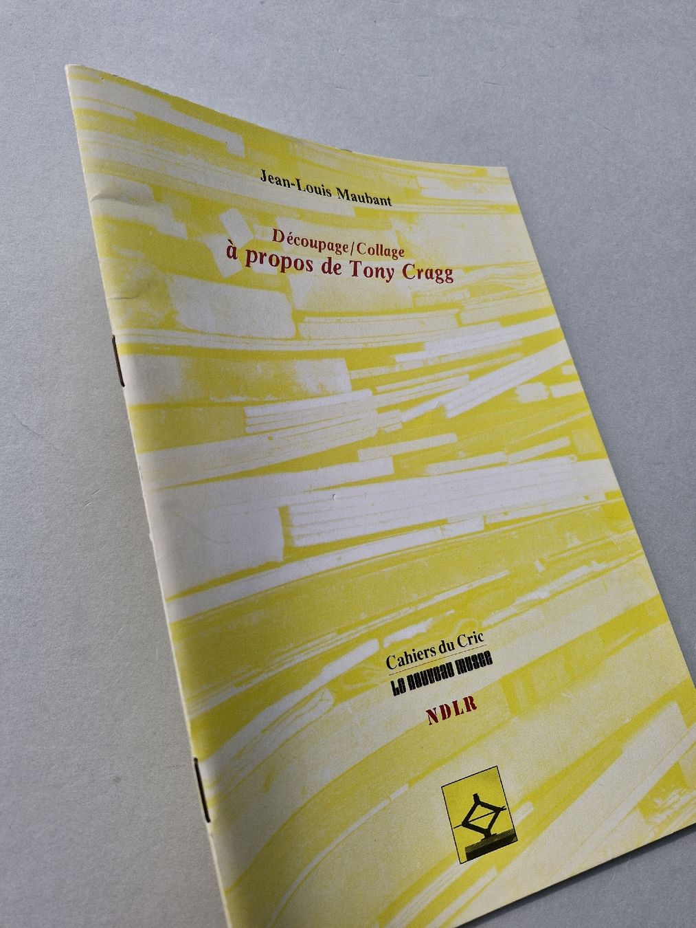 Bücher: à propos de Tony Cragg - Selten! – Gebraucht aus Zürich von Secretariat11 4