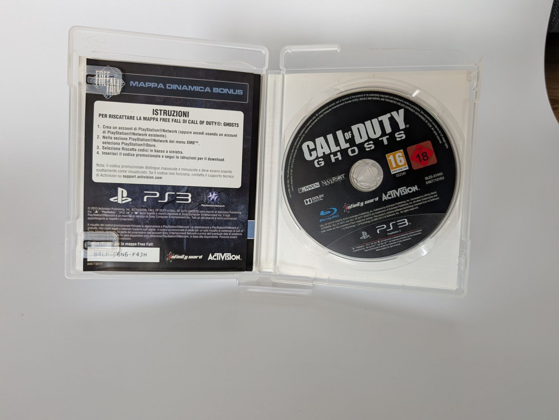 Giochi: Call of Duty: Ghosts - PS3 - Playstation – Usato da Ostermundigen venduto da TradeLab 2