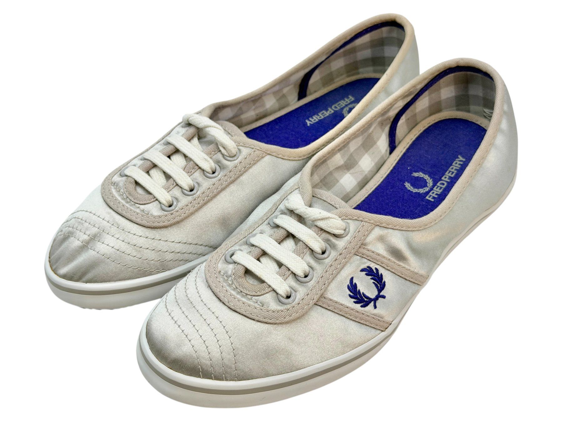 Fred Perry Scarpe da donna: Baskets Fred Perry gris argent. Pointure 37 – Usato da Cossonay-Ville venduto da PatineDuTemps 3