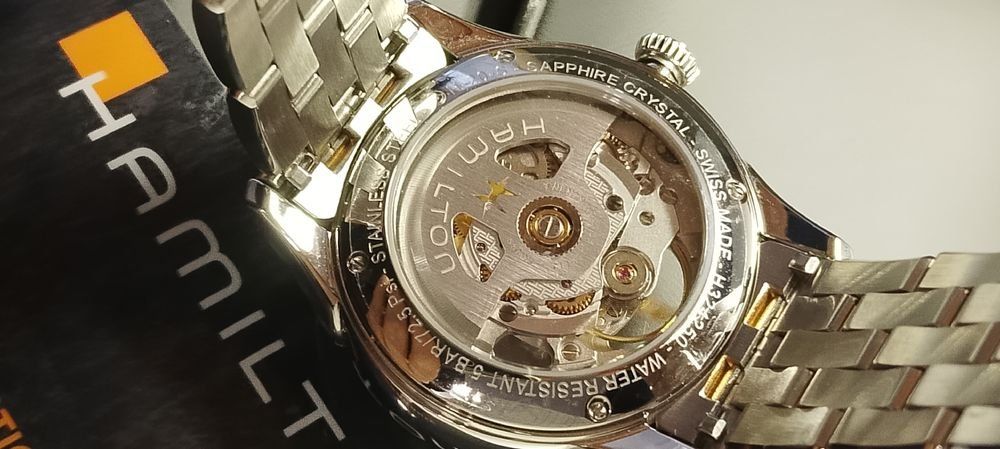 Hamilton Uhren: Montre Hamilton Jazzmaster Viewmatic Skeleton - Automatic – Neu und originalverpackt aus Corminboeuf von Path007 2