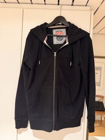 SUPERDRY Herren Sweatjacke Schwarz Grösse M. Neuwertig 2026