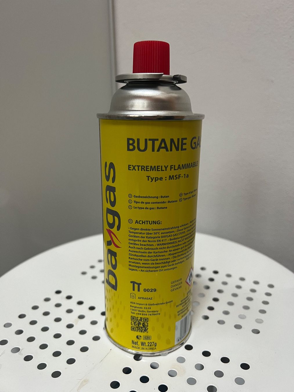Apparecchiature e tecnologia a gas: Butane Gaskartusche (6 Stück) – Nuovo e nell'imballaggio originale da Grindelwald venduto da wand_24