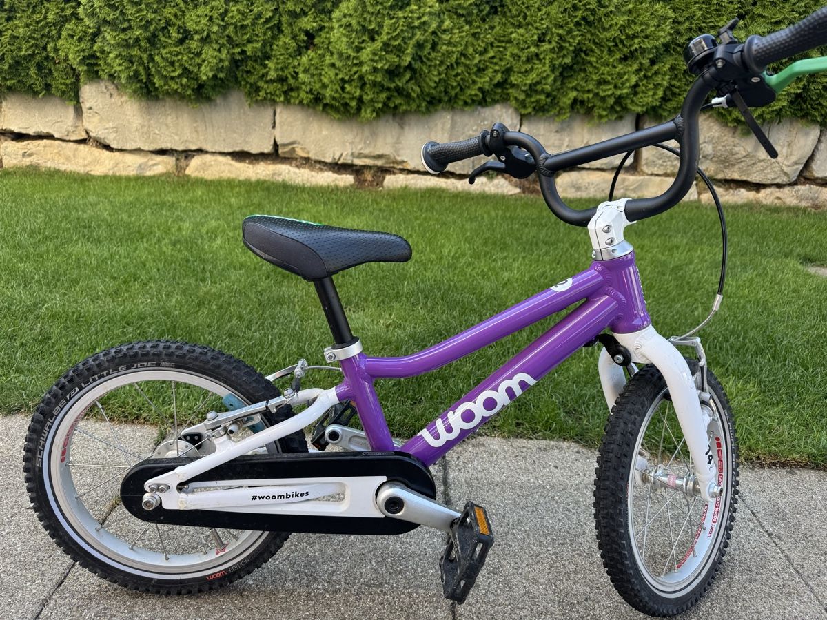 Woom Biciclette: Woom 2 lila 14 Zoll – Usato da Pfaffhausen venduto da Marenw 4