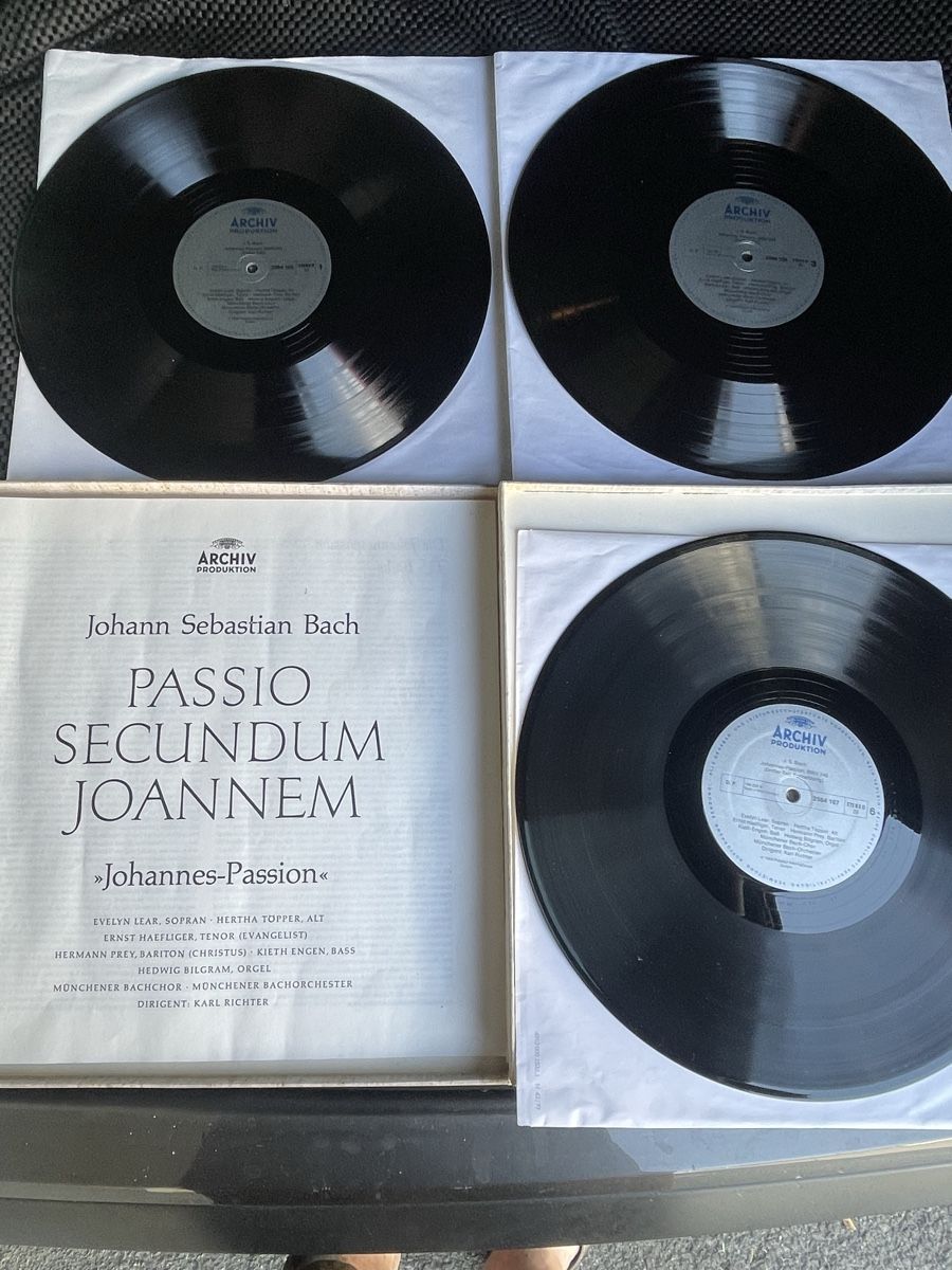 Dischi in vinile: Schallplatten johanes Sebastian Bach – Usato da Ibach venduto da brunnen55 3
