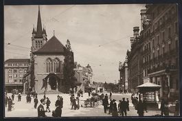 AK Lausanne, St. Francois, 1920