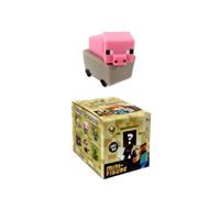 PIG IN MINECART Minecraft 2.5 cm action figure Serie 6