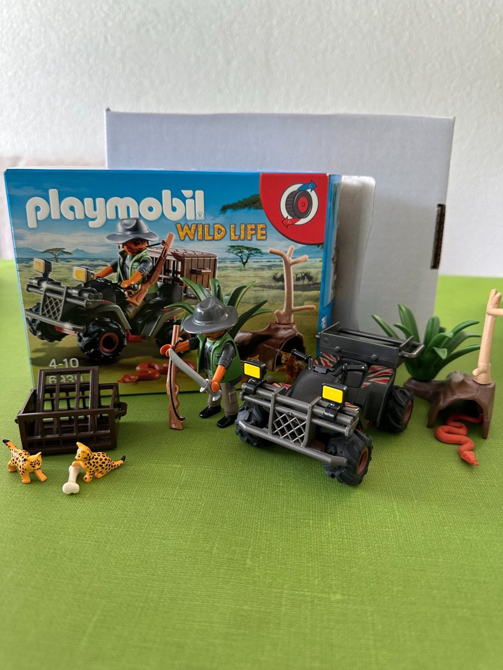 Playmobil Giocattoli: Playmobil Wild Life 6939 Wilderer mit Quad – Usato da Boppelsen venduto da KASIBO