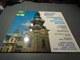 Schallplatte Mozart: Krönungsmesse / Spatzen-Messe