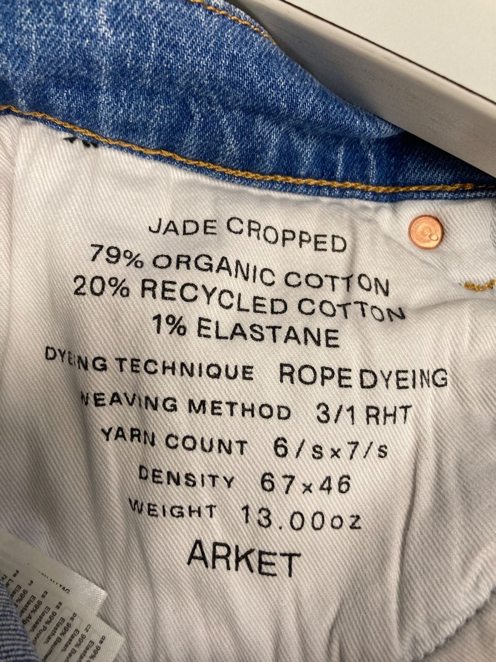 Arket Jeans: Arket Jeans Jade Cropped Gr. 28 – Gebraucht aus Thalwil von helvetaki 3