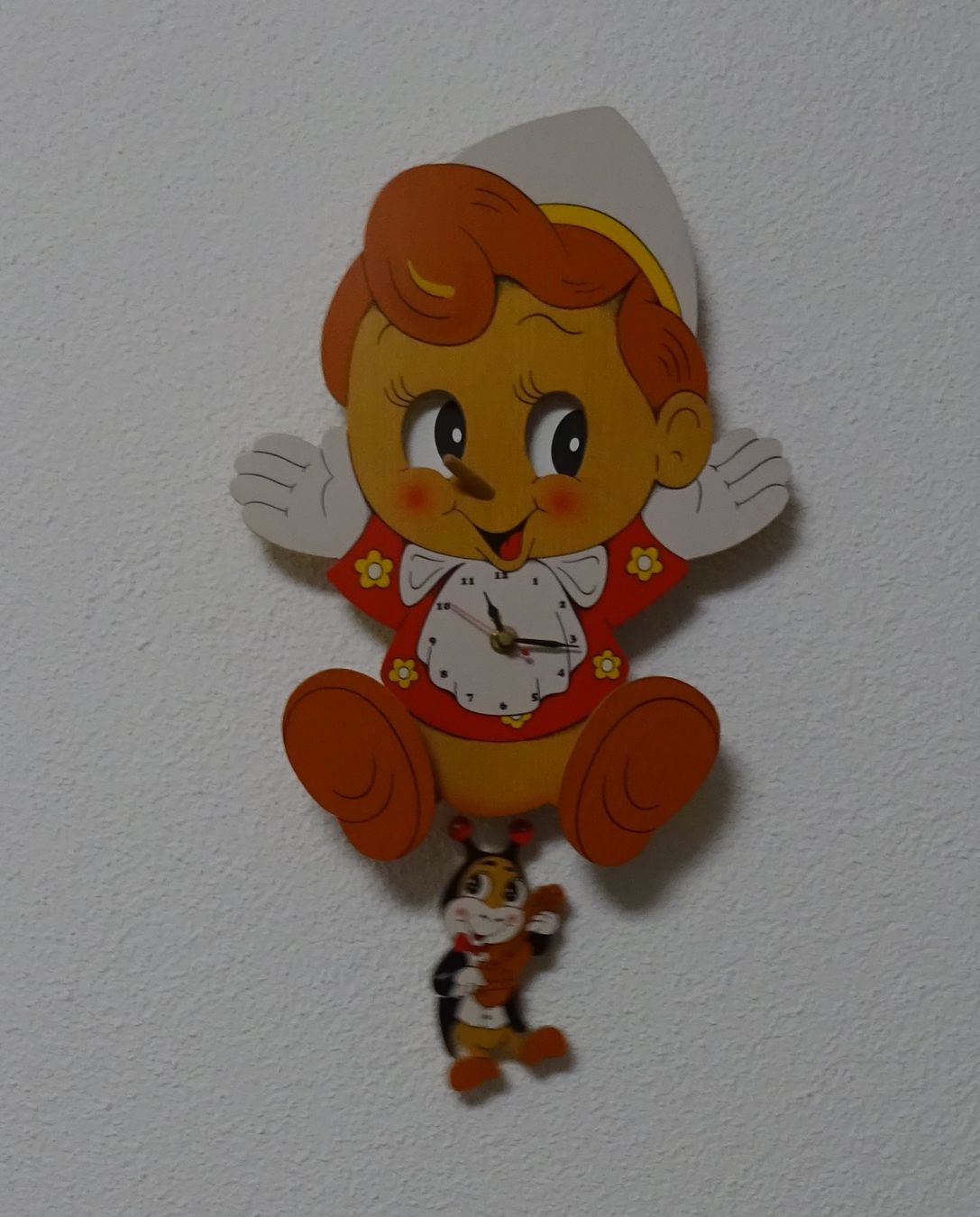 Stand- & Wanduhren: Pendeluhr Pinocchio – Gebraucht aus Wagenhausen von M.Sieg