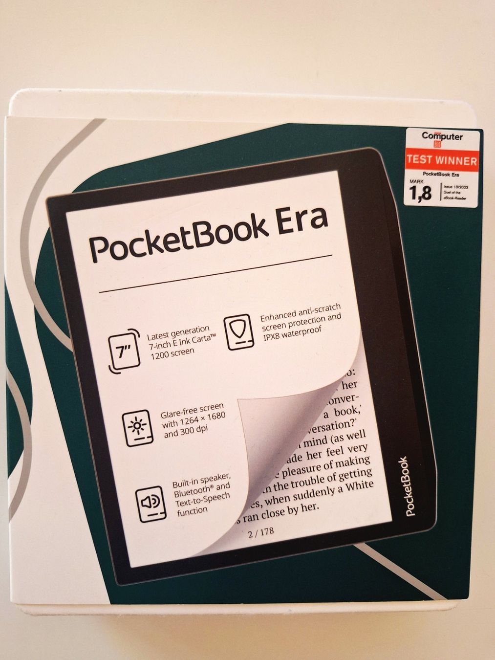 PocketBook Tablet PC: PocketBook Era 7" Stardust Silver eReader Tablet neuwertig – Nuovo (secondo la descrizione) da Rothenthurm venduto da GhostSymphony