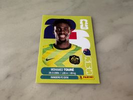 Panini FIFA Fussball WM 2026 Sticker Mohamed Touré AUS 20