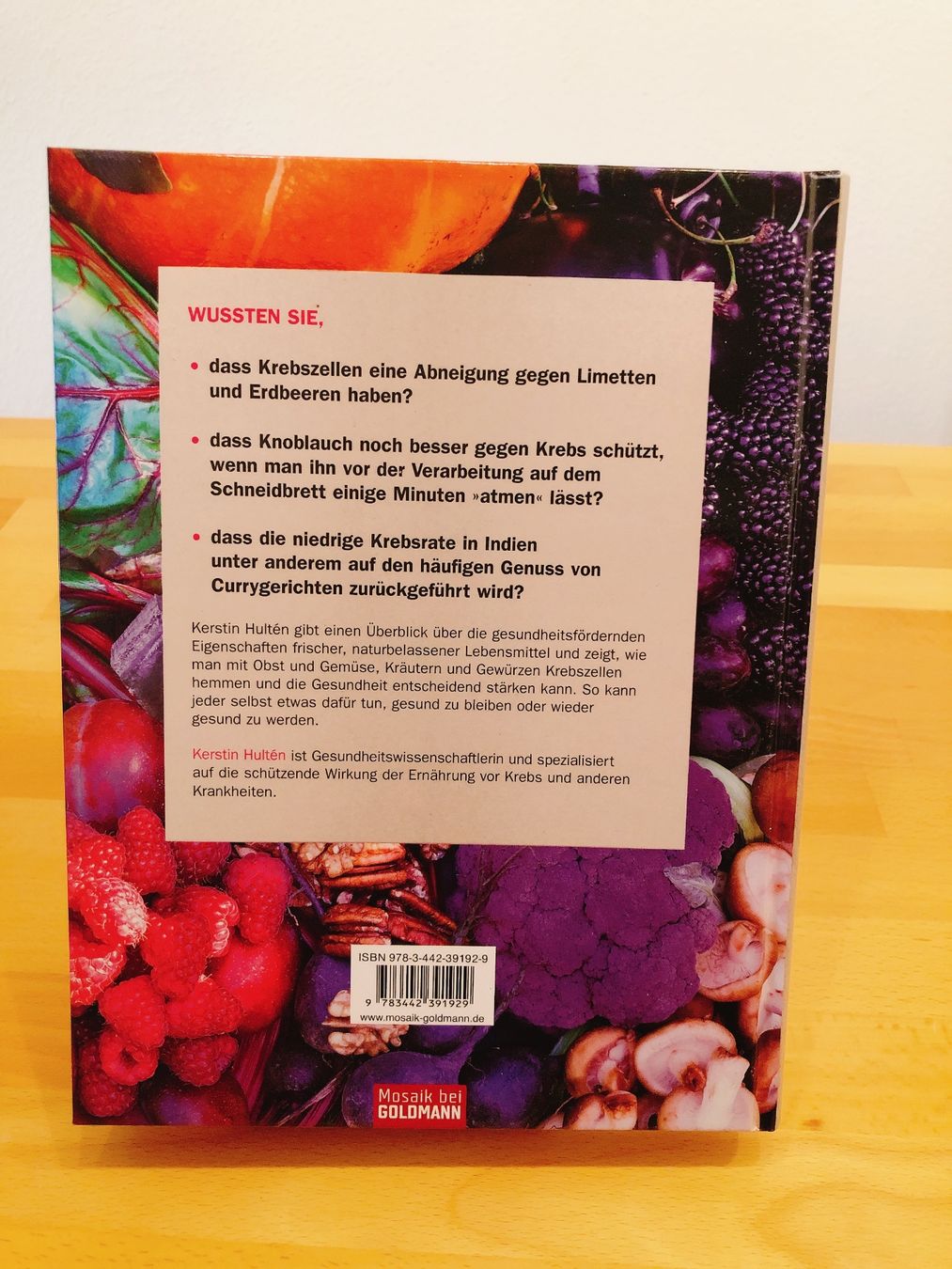 Libri: Essen, das gegen Krebs schützt – Nuovo (secondo la descrizione) da Muttenz venduto da denise06 1