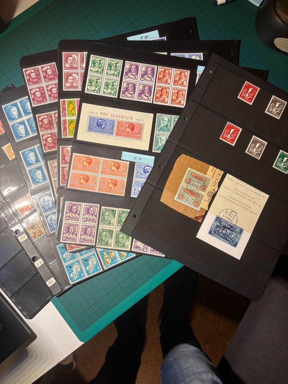 Alle Briefmarken: BM Jede Menge...ab Uralt.. – Gebraucht aus Utzenstorf von Rose0303 7