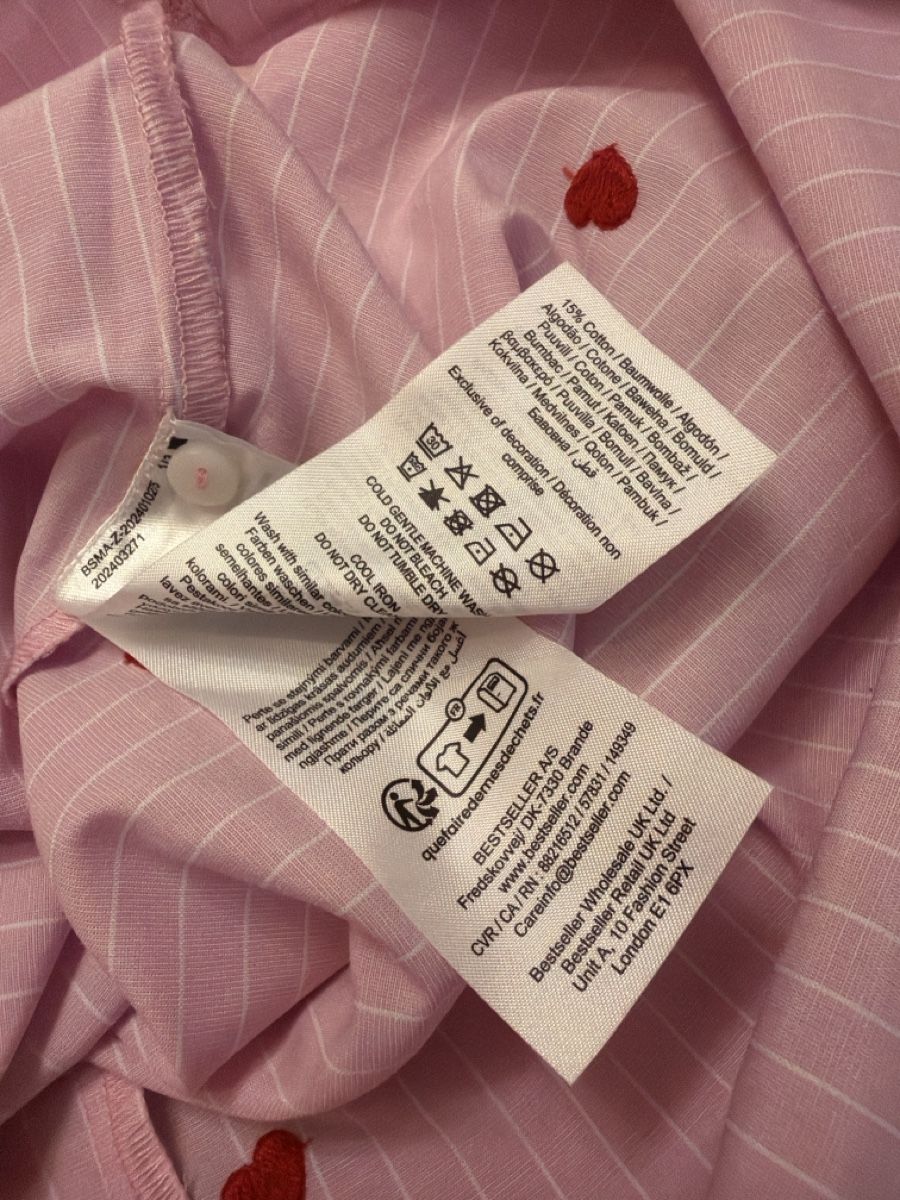 Camicette: Rosa Bluse mit Herzchen – Grösse L  – Nuovo (secondo la descrizione) da Effretikon venduto da MaisonNade 3