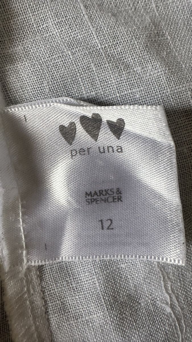 Completi & Tailleur: Ensemble jupe et chemisier blanc taille 38 lin  – Nuovo (secondo la descrizione) da Vuippens venduto da ale_6gkb 4