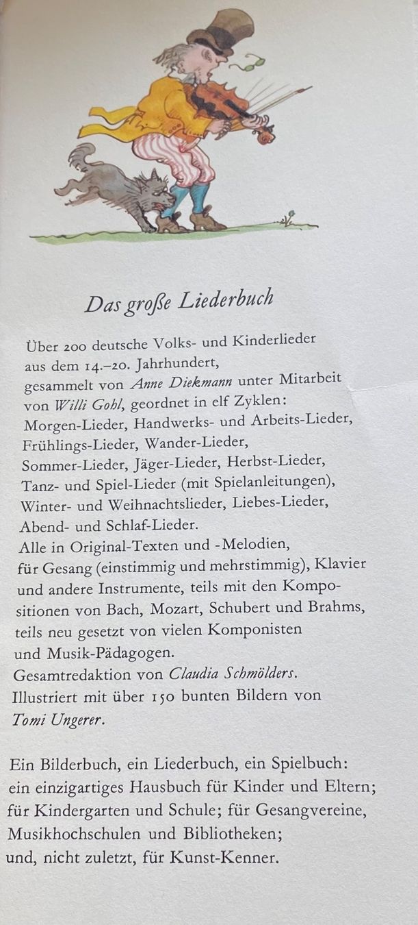 Libri: Das grosse Liederbuch Jg.1977 – Usato da Nussbaumen AG venduto da schuba2000 1