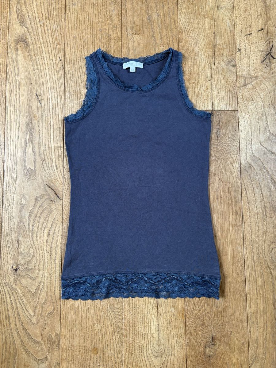Tops: Charles Vögele Tanktop Spitze Grösse 152 – Gebraucht aus Frauenfeld von lin_77m9