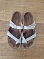 Bequeme Kork-Sandalen aus Lissabon – Hellgrau – Gr. 40