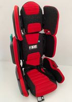 Kompakter Reise-Autositz zusammenklappbar, super für Ferien!