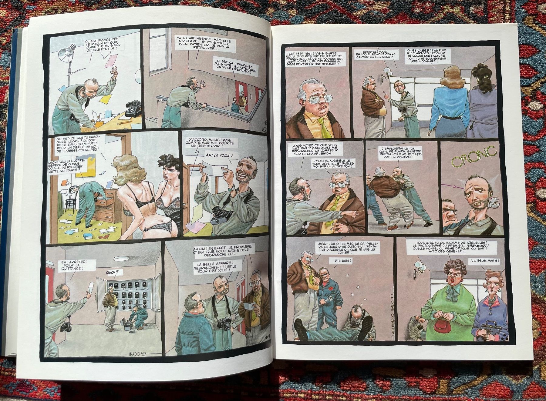 Comics: Bd Prado Chienne de vie eo 1987 tbe – Gebraucht aus Biel/Bienne von galaq 4