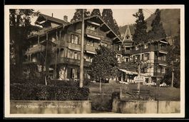 Clarens, Hotel Mirabeau, Gebäudeansicht