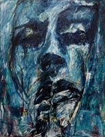 Painting mixed media Mixed media on canvas 116x89x2 cm 2024