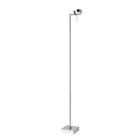 LED Stehleuchte, Dimmer, 128 cm Höhe