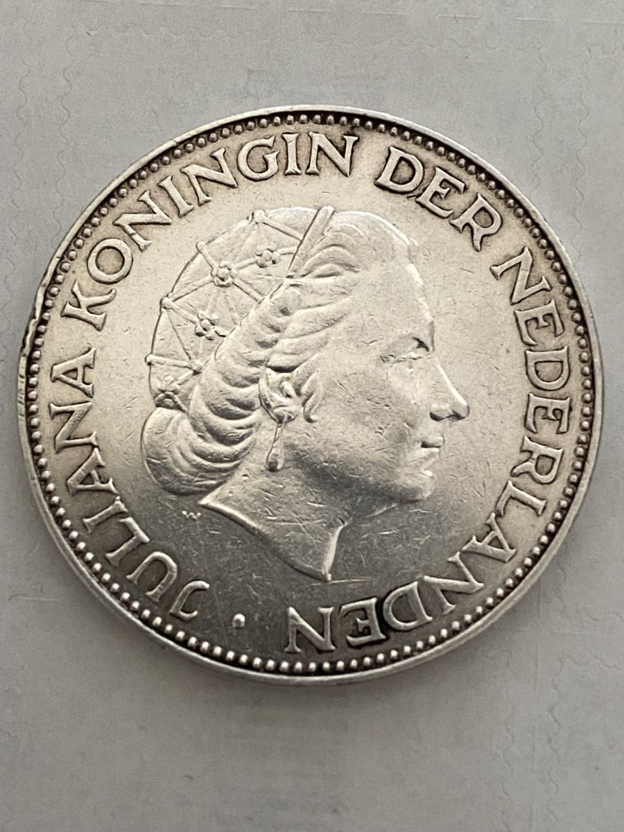 Alle Münzen: Pays-Bas, 2.1/2 gulden 1959 argent – Gebraucht aus Corsier-sur-Vevey von Ginoarturo