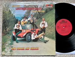 Die Original Lustigen Rosentaler Mit Musik LP GEWASCHEN TOP